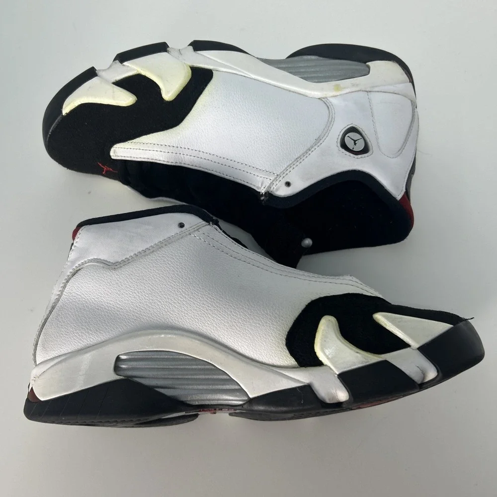 Nike‎ Air Jordan 14 XIV Retro Black Toe 2014 Size 6.5Y, Women's 8 654963-102